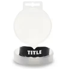 Protetor Bucal title (brinde case) Preto Premium - Adulto e Infantil | Ideal para Jiu-Jitsu, Boxe e Muay Thai mma