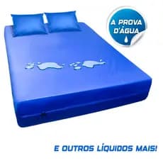 Capa Colchão Casal + 2 Capa Travesseiro Hospitalar Napa Premium