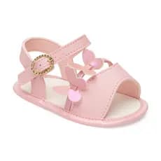 SANDÁLIA ROSA PARA BEBÊ MENINA PIMPOLHO PRIMEIRO PASSOS