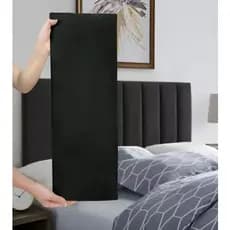 Placa módulo de Cabeceira Estofada Adesiva Modulada 20x55cm preço por unidade envio imediato