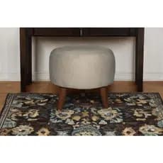 Puff Redondo Decorativo Quarto e Sala 38x38cm Várias Cores Envio Imediato Promo