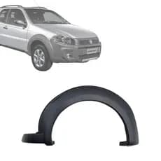 Moldura Paralama Dianteiro Strada Working 2014 a 2020 CINZA