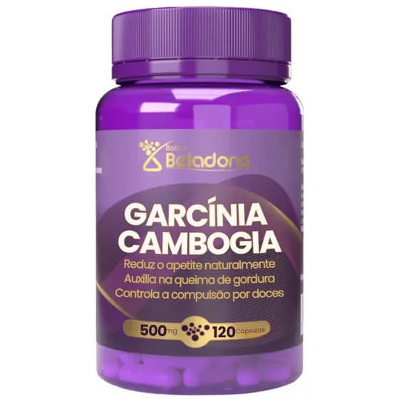 Garcínia Cambogia 500mg 120 cápsulas