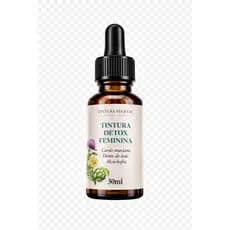 Tintura Detox Feminina 30ml | Cardo Mariano + Dente-de-Leão + Alcachofra | Alta Concentração