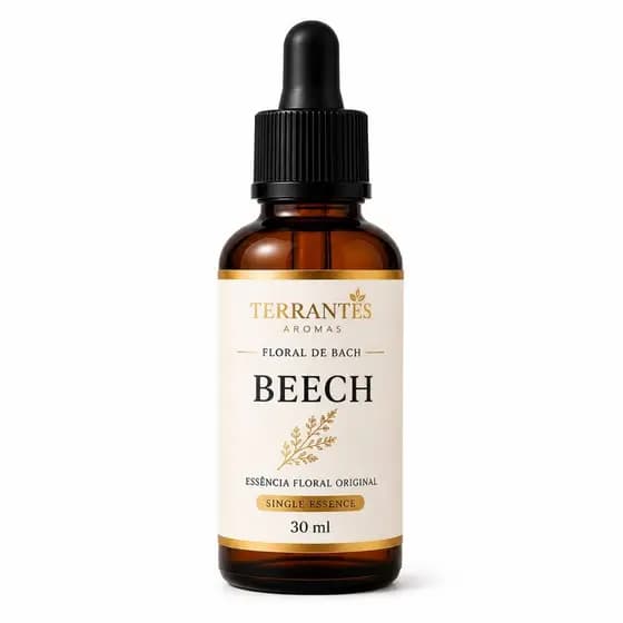 Floral de Bach Beech 30ml Terrantes Original | Intolerância, Irritação e Harmonia Emocional