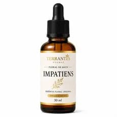 Floral de Bach Impatiens 30ml Terrantes Original | Paciência, Calma e Equilíbrio Emocional
