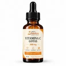 Vitamina C Líquida 300mg/ml em Gotas 30ml | Alta Absorção | Farmácia de Manipulação