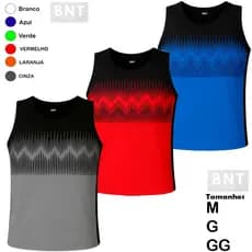Kit 3 Regatas masculina dryfit para treino corrida academia futebol regata camisa treino esportiva