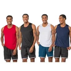 KIT COM 4 REGATA MASCULINA DRYFIT LISA CONFORTAVEL E LEVE PARA TREINO CORRIDA CAMISETA PARA ACADEMIA