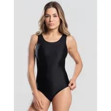 Maiô Feminino Natação Hidroginástica Premium Forrado Esportes em Lycra UV Poliamida Body Bore Bori