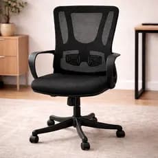 Cadeira Escritório Secretária Giratória Ergonômica 150kg Gogo Chair Resistente - Produto Original de Luxo Alta Qualidade