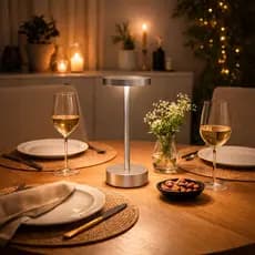 Luminária de Mesa Candeeiro Led Sem Fio Recarregável - Variação