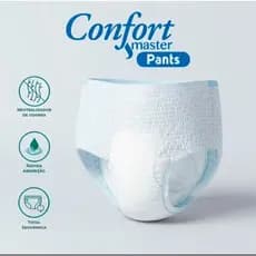 Kit Fralda Calça Geriatrica Pants CONFORT MASTER P/M G/XG PACOTÃO Inconti SEVERA