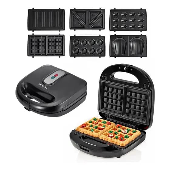Sanduicheira Torradeira 6x1 Multigrill Misto Quente 220v