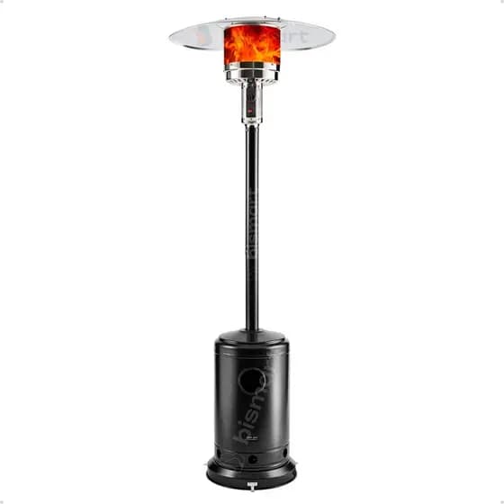 Aquecedor Chapéu Á Gás Preto Ambiente Externo Marca Chamonix PH01 - SS