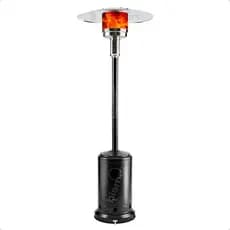 Aquecedor Chapéu Á Gás Preto Ambiente Externo Marca Chamonix PH01 - SS
