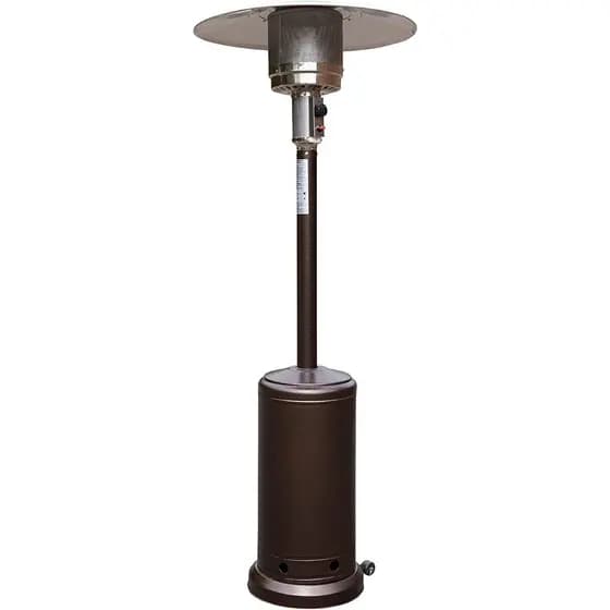 Aquecedor Estilo Chapéu Aço Inox Externo, Interno- Chamonix Cor Marrom Metálico