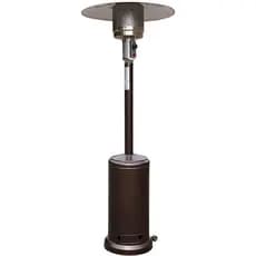 Aquecedor Estilo Chapéu Aço Inox Externo, Interno- Chamonix Cor Marrom Metálico