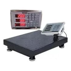 Balança De Plataforma Digital 400kg 40x50 Nf + Garantia
