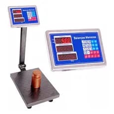 Balança De Plataforma Digital 200kg 40x30 + Nf + Garantia