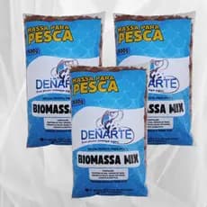 Kit 3 Massas Para Pesca Biomassa Mix 500g.