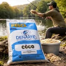 Massa Para Pesca Instatânea Coco 500g