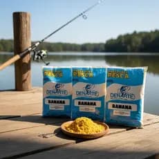 Kit 3 Massas Para Pesca Instantânea Banana 500g