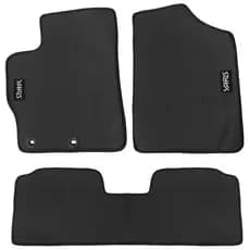 Tapete Borracha PVC Compatível com Yaris  2018 2019 2020 2021 (3 Peças)