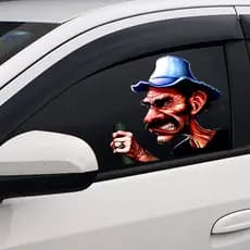 Seu Madruga Adesivo Vidro Carro / Caminhão Promoção