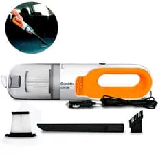 Aspirador Portátil Car Potente 180W Com Reservatório 550ml Bicos Extras Cabo 4,0 metros 12v Carro Caminhão Caminhonete