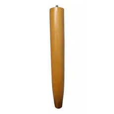 Pé Palito de Madeira 30cm para Poltrona, Puff ou Mesa Lateral/Central – 1 Unidade