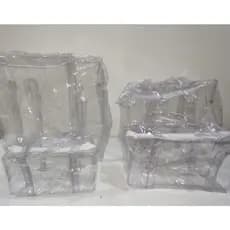 Sacola Bolsa Transparente Jumbo Enfermagem Praia - Grande Resistente Barato