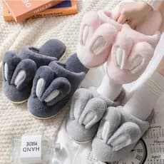 Pantufa Infantil para Menina Feminino Frio Inverno Confortável Fofo de Pelúcia