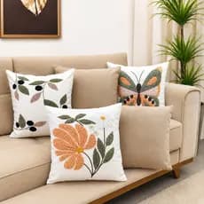 KIT 5 CAPA DE ALMOFADA DECORATIVA TECIDO SUEDE 45X45 PROMOÇÃO