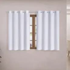 Cortina Blackout PVC com Voil Liso 2,00x1,40 Janela