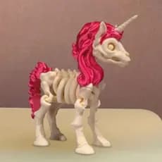 Brinquedo Esqueleto Animal Fóssil Articulado Diversos Animais Decoração