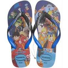 Chinelo Havaianas Top One Piece FC Original Masculino Anime Promoção Pronta Entrega