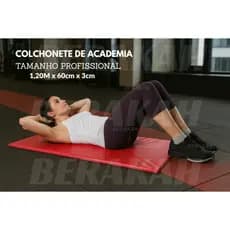 Colchonete de Academia120x60x3cm D23/D28 Profissional, Pilates, Yoga, Ginástica e Exercícios