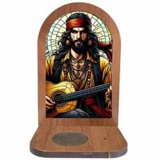 Altar Congá Cigano Igor em MDF - Arte Estilo Vitral