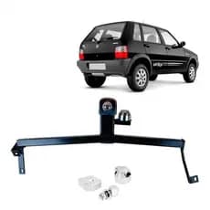 Engate Reforçado Até 500kg Fiat Uno Quadrado 2004 2005 2006 2007 2008 2009 2010