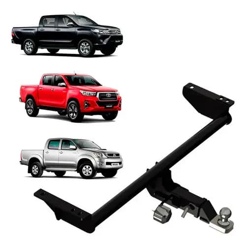 Engate Reboque Hilux 2005 A 2020 2021 2022 Removível 1500kg Capacidade