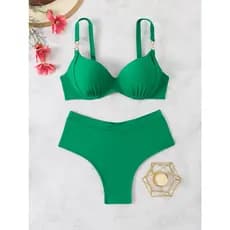 HT VEST Conjunto Biquini Plus Size Elegante com Design Confortável e Modelagem Perfeita 2024 XX505