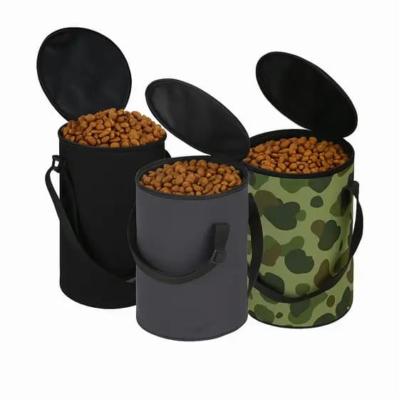 Conteiner Porta Ração Com Alças e Ziper 25Kg e 15Kg - Material Impermeável