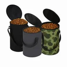 Conteiner Porta Ração Com Alças e Ziper 25Kg e 15Kg - Material Impermeável