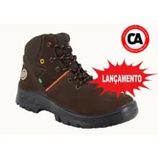Bota de Segurança Confortável  Com  Bico de PVC e C.A ps-635