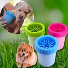 Lava Pata Pet Limpa Patas Copo Limpador Lavar Patinhas Cachorros Cães Cão Pet Shop Passeio Viagem