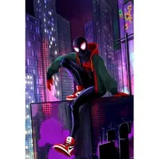 Painel Fundo De Festa Retangular 2,20x1,50 O Homem Aranha