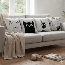 Kit 4 Capas de Almofada Decorativas 45x45 Decoração de Sala, Sofá e Ambientes
