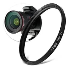 Filtro Protetor de Lente UV Rosca 52mm