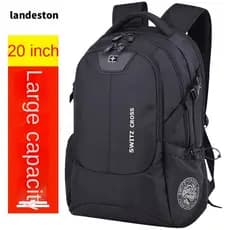 Bolsa masculina novo estilo mochila confortável mochila faca do exército mochila Extra grande masculina viagem de negóci